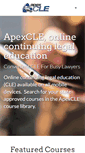 Mobile Screenshot of apexcle.com